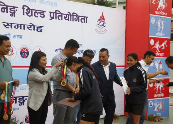 राष्ट्रपति रनिङ सिल्डमा कोशी प्रदेशलाई शुन्य स्वर्ण 