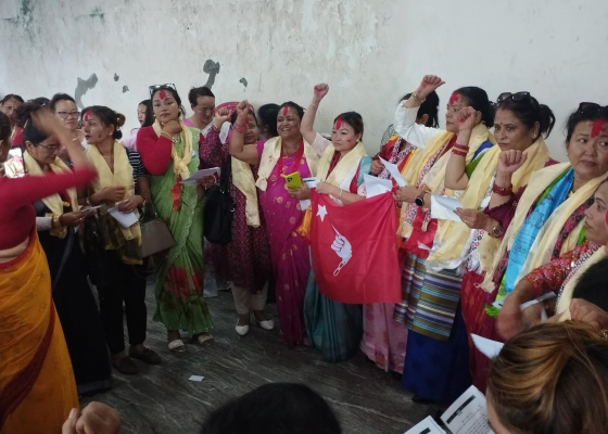 अखिल नेपाल महिला संघको दोस्रो धरान नगर सम्मेलन सम्पन्न, नयाँ नेतृत्व चयन