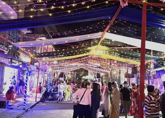 तिहारमा सिङ्घारिएको धरान