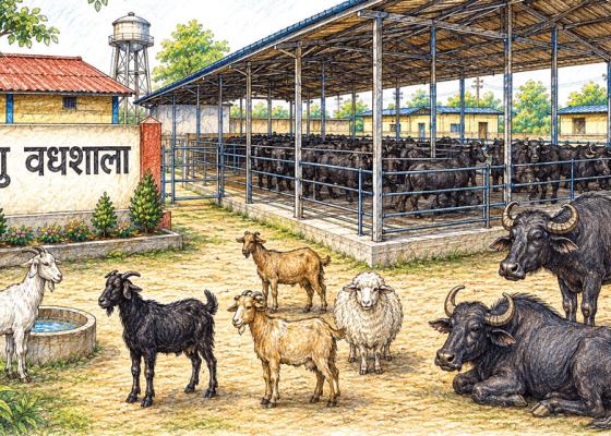 पशु वधशाला तथा मासु जाँच ऐन कार्यान्वयनका लागि कार्यदल गठन