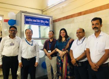 विपी प्रतिष्ठानमा स्वचालित ल्याब रिपोर्ट मेसिन सञ्चालन